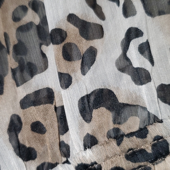 Swimsuit Cover Up Animal Print Size Small - Picture 3 of 4
